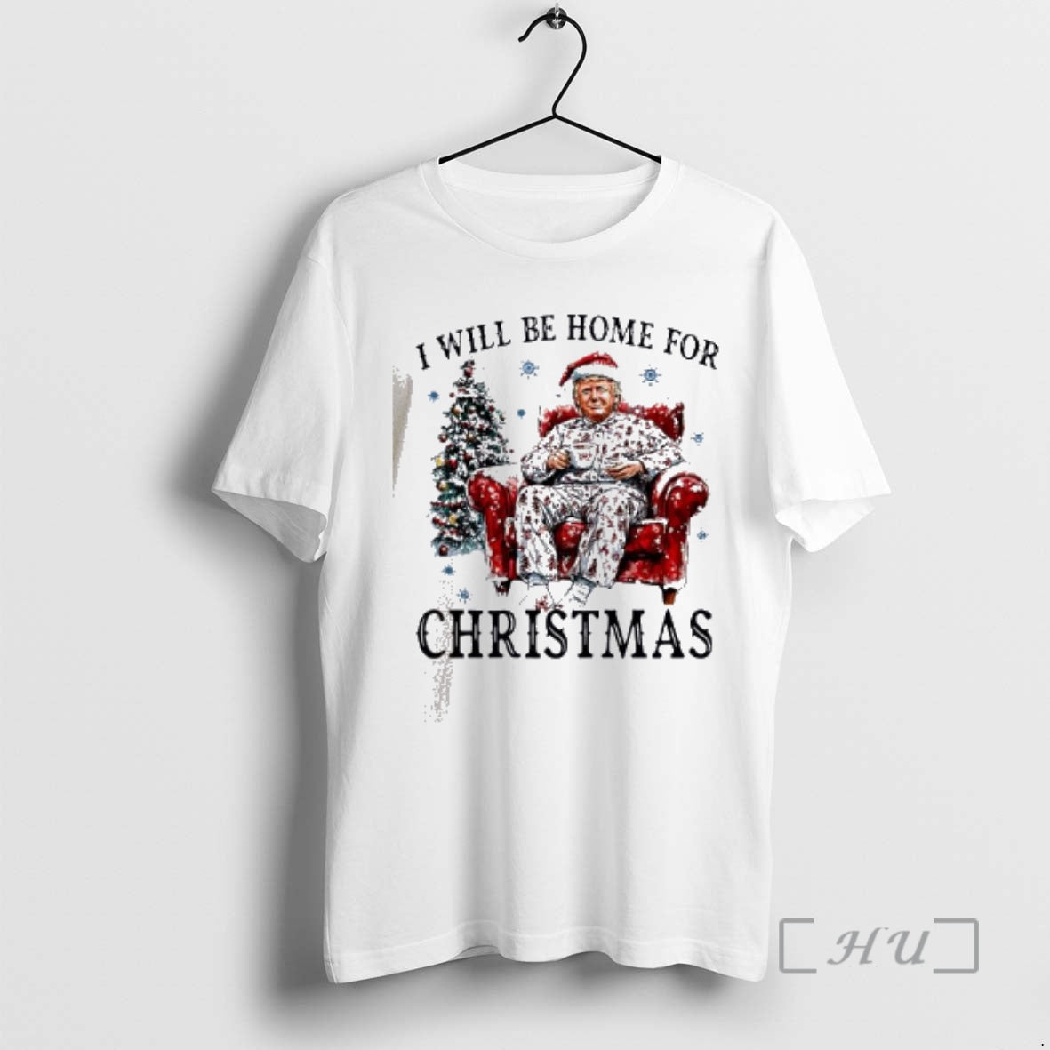 Officials Humorous Trump I Will Be Home For Christmas T-Shirts, Hoodie, Sweatshirt | InkRitualCo.com