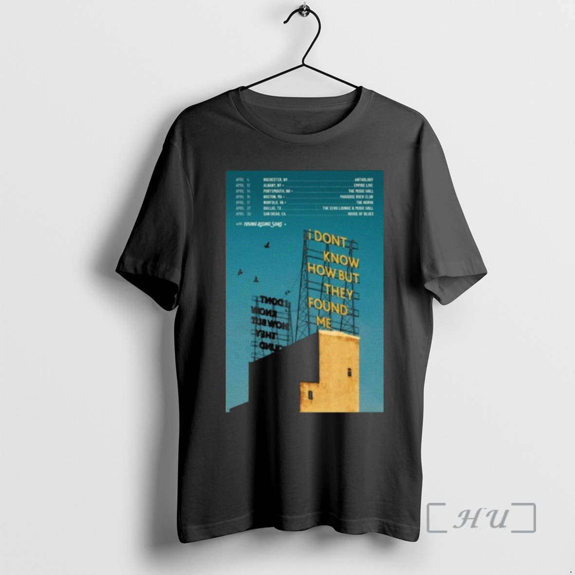 Officials I Dont Know How But They Found Me April Tour 2026 Premium T Shirts Hoodie, Sweatshirt | InkRitualCo.com