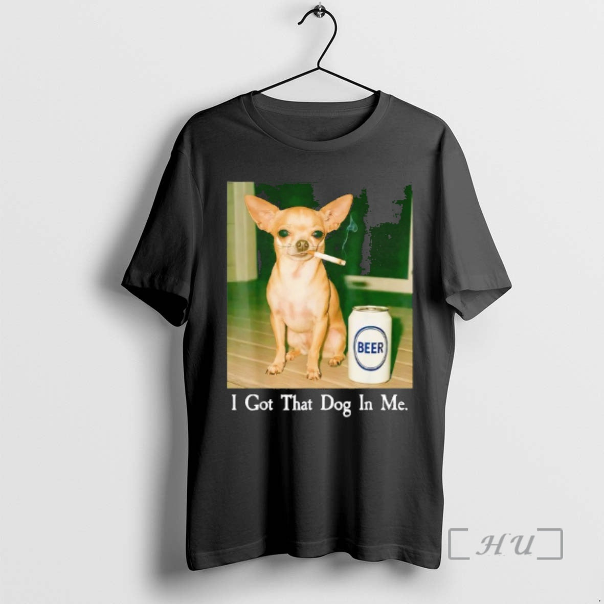 Officials I Got That Dog In Me Funny Chihuahua Smoking Beer Meme Premium T Shirts Hoodie, Sweatshirt | InkRitualCo.com
