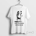 Officials I Have To Say Weird Stuff Or Ill Die Frog Drinking Coffee Premium T-Shirts, Hoodie, Sweatshirt | InkRitualCo.com