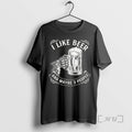 Officials I Like Beer Introvert Skeleton And Maybe 3 People T-Shirts, Hoodie, Sweatshirt | InkRitualCo.com