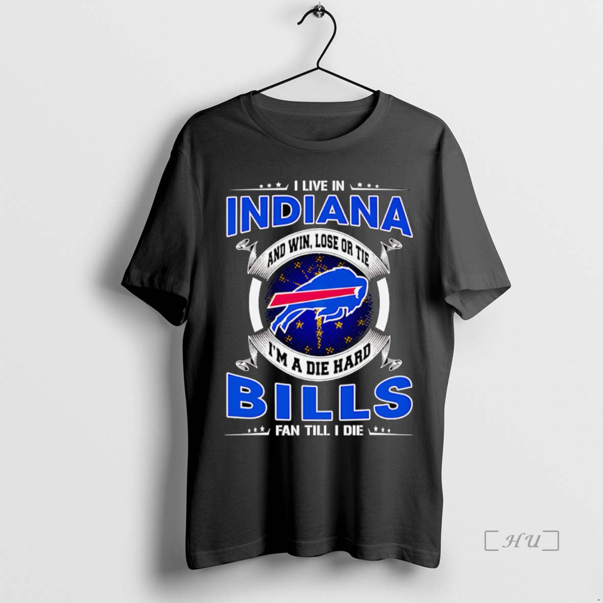 Officials I Live In Indiana And Win Lose Or Tie Im A Dead Hard Buffalo T-Shirts, Hoodie, Sweatshirt | InkRitualCo.com