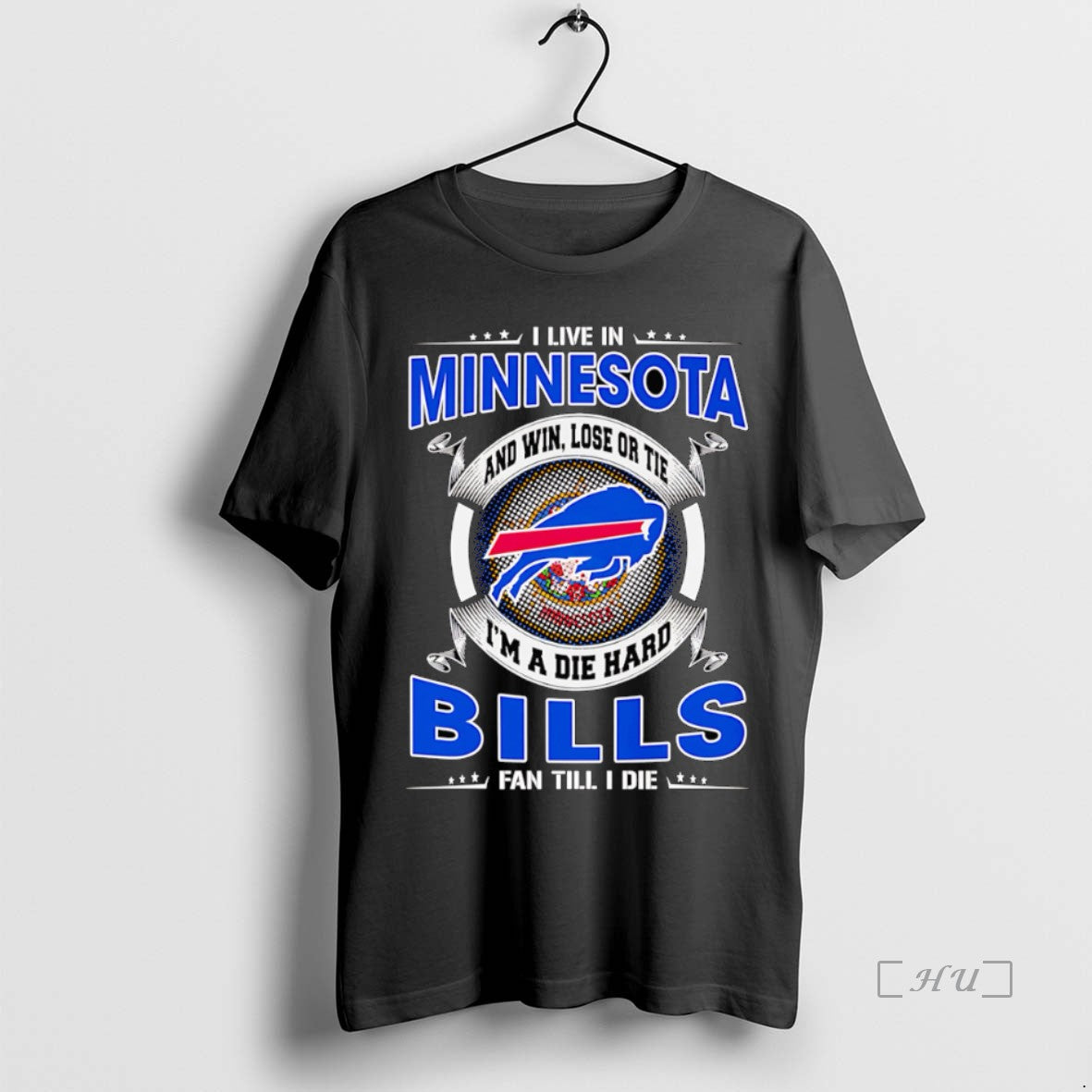 Officials I Live In Minnesota And Win Lose Or Tie Im A Dead Hard Buffalo T-Shirts, Hoodie, Sweatshirt | InkRitualCo.com