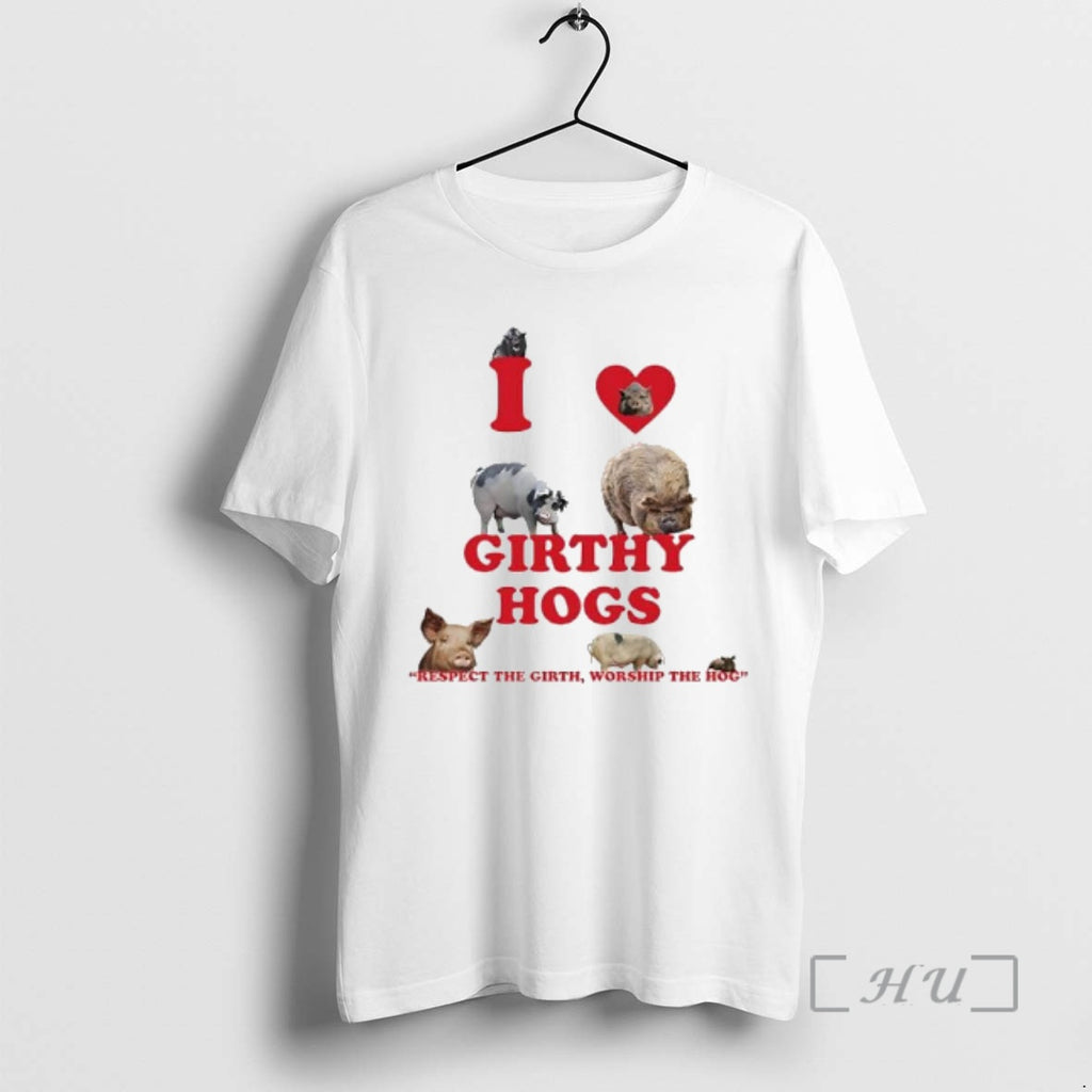 Officials I Love Girthy Hogs Respect The Girth Worship The Hog Premium T Shirts Sweater Hoodie, Sweatshirt | InkRitualCo.com