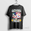 Officials I May Live In California But Steelers Lives In Me Premium T Shirts Sweater Hoodie, Sweatshirt | InkRitualCo.com