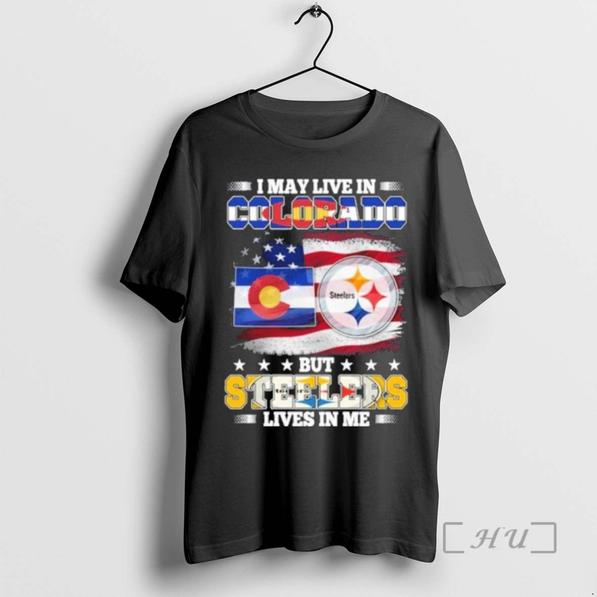 Officials I May Live In Colorado But Steelers Lives In Me Premium T Shirts Sweater Hoodie, Sweatshirt | InkRitualCo.com