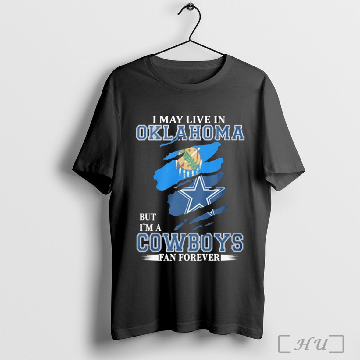 Officials I May Live In Oklahoma But Im A Dallas Cowboys Fan Forever T-Shirts, Hoodie, Sweatshirt | InkRitualCo.com
