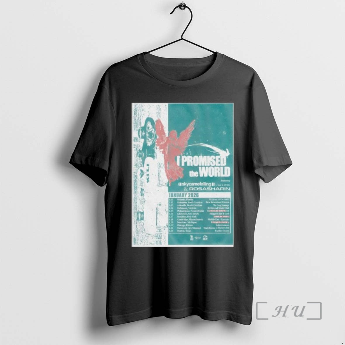 Officials I Promised The World Tour January 2026 T-Shirts, Hoodie, Sweatshirt | InkRitualCo.com