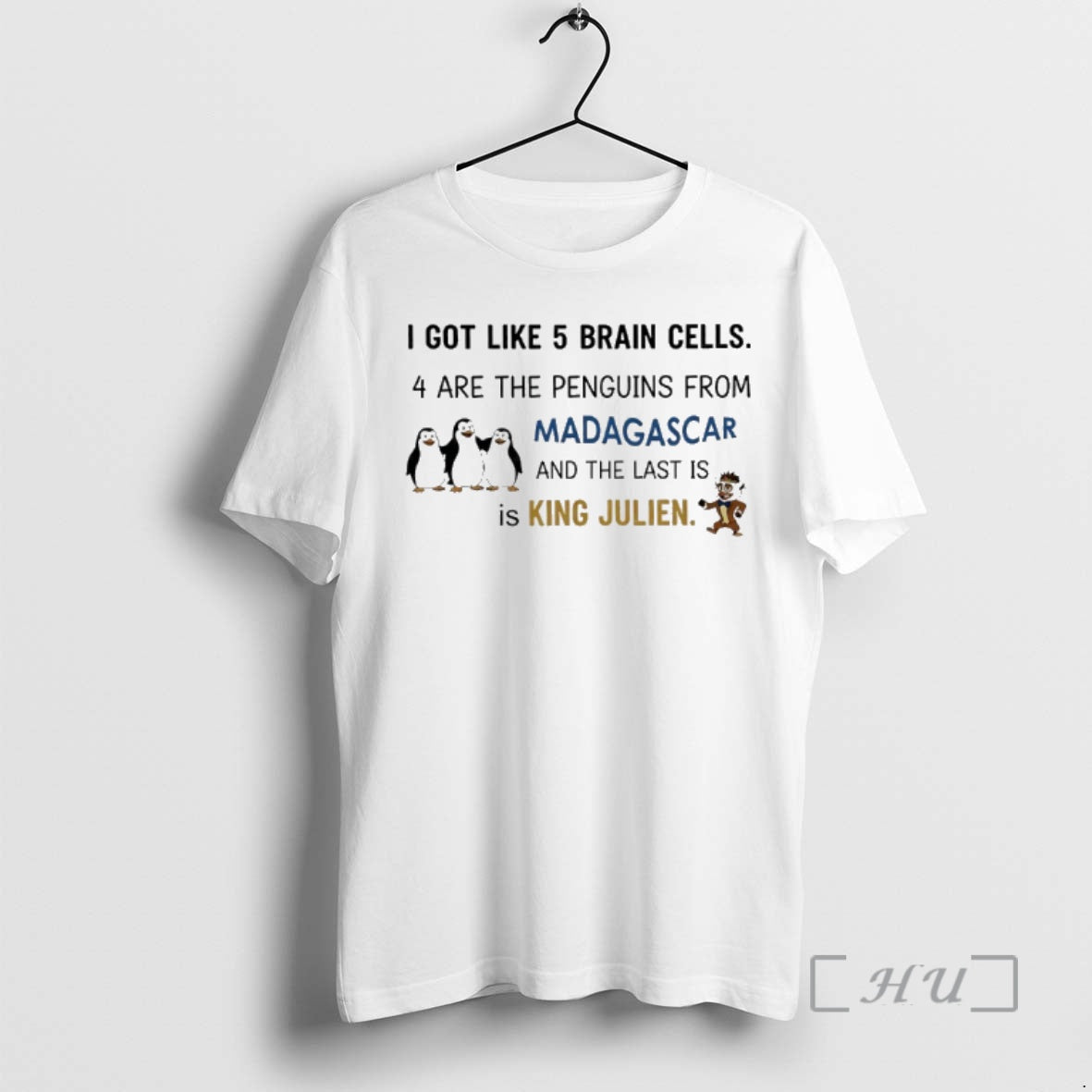 Officials I Got Like 5 Brain Cells 4 Are The Penguins From Madagascar And The T-Shirts, Hoodie, Sweatshirt | InkRitualCo.com