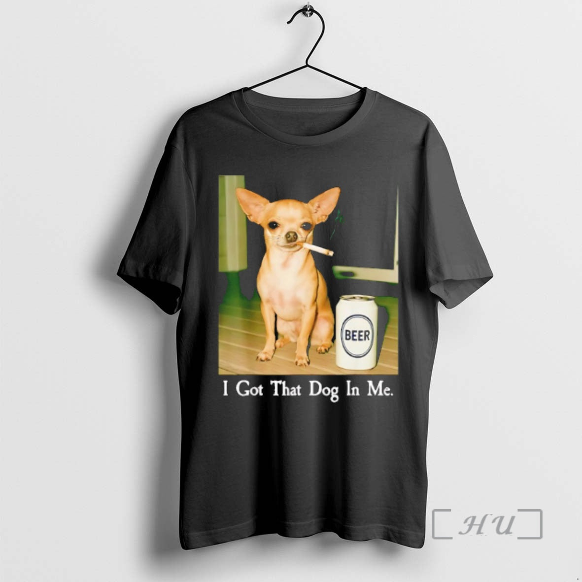 Officials I Got That Dog In Me Chihuahua Smoking Beer Meme Premium T Shirts Sweater Hoodie, Sweatshirt | InkRitualCo.com