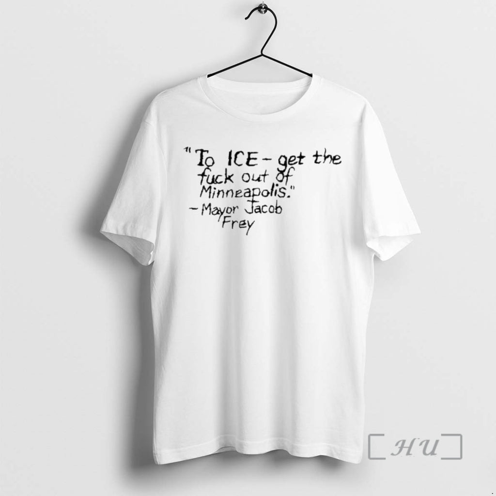 Officials Ice Get The Fuck Of Minneapolis Mayor Jacob Frey T-Shirts, Hoodie, Sweatshirt | InkRitualCo.com