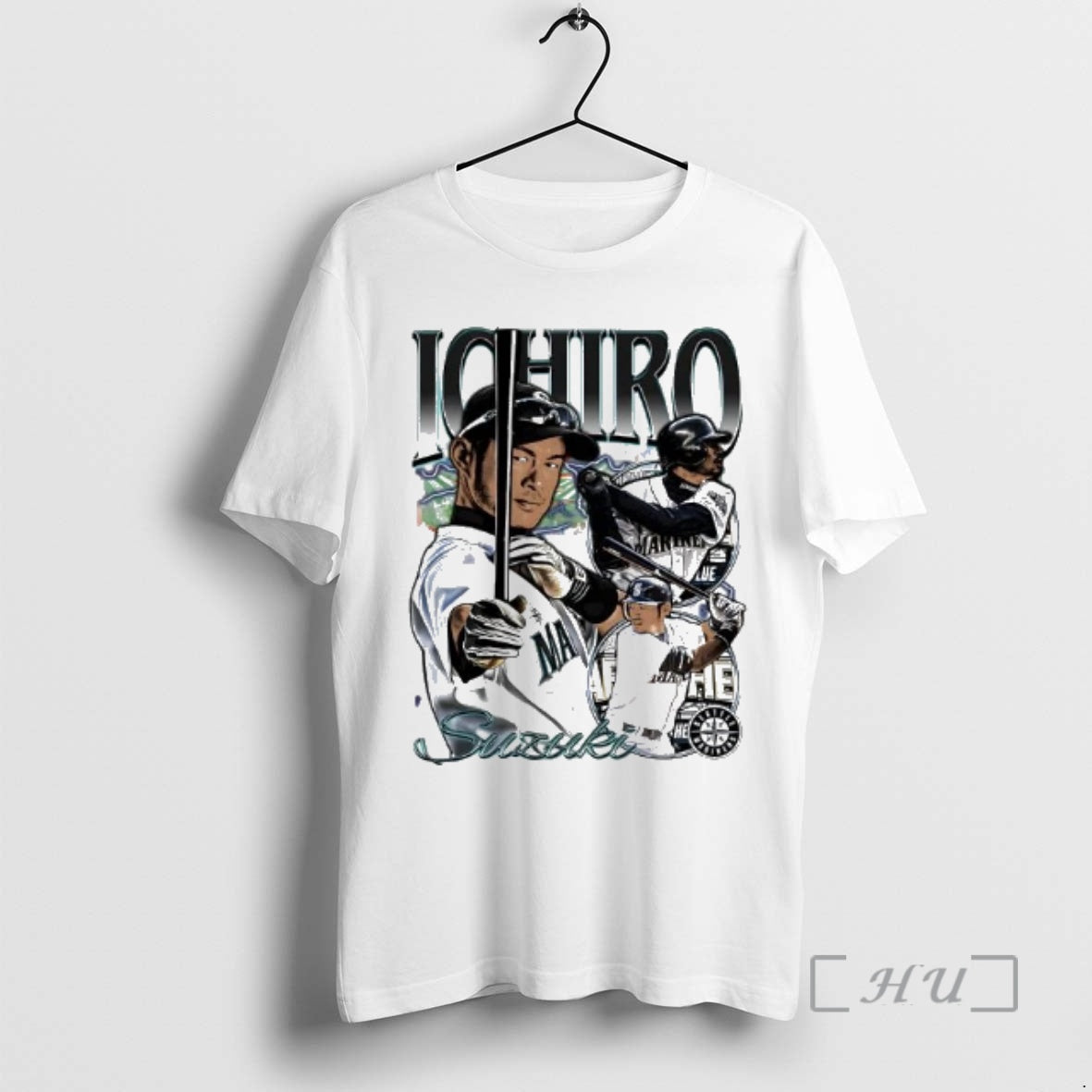 Officials Ichiro Suzuki Seattle Mariners Picture Collage T-Shirts, Hoodie, Sweatshirt | InkRitualCo.com