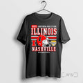 Officials Illinois Football 2025 Liberty Mutual Music City Bowl Dec 30th Premium T Shirts Sweater Hoodie, Sweatshirt
