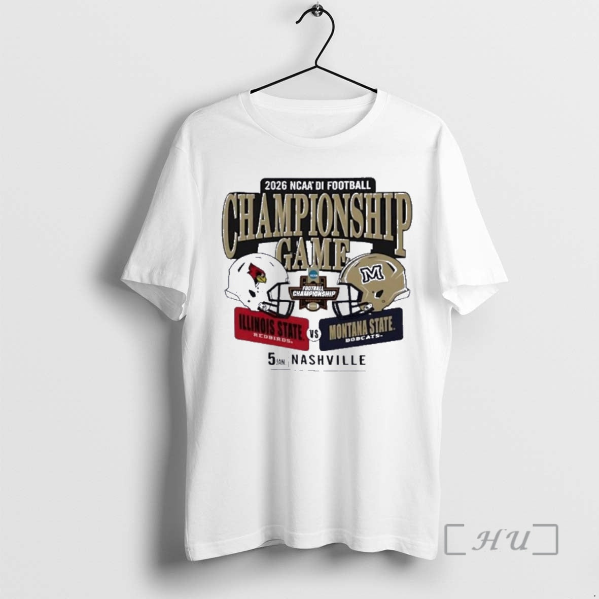 Officials Illinois State Vs Montana State Fcs Di Football Championship Game Premium T Shirts Sweater Hoodie, Sweatshirt