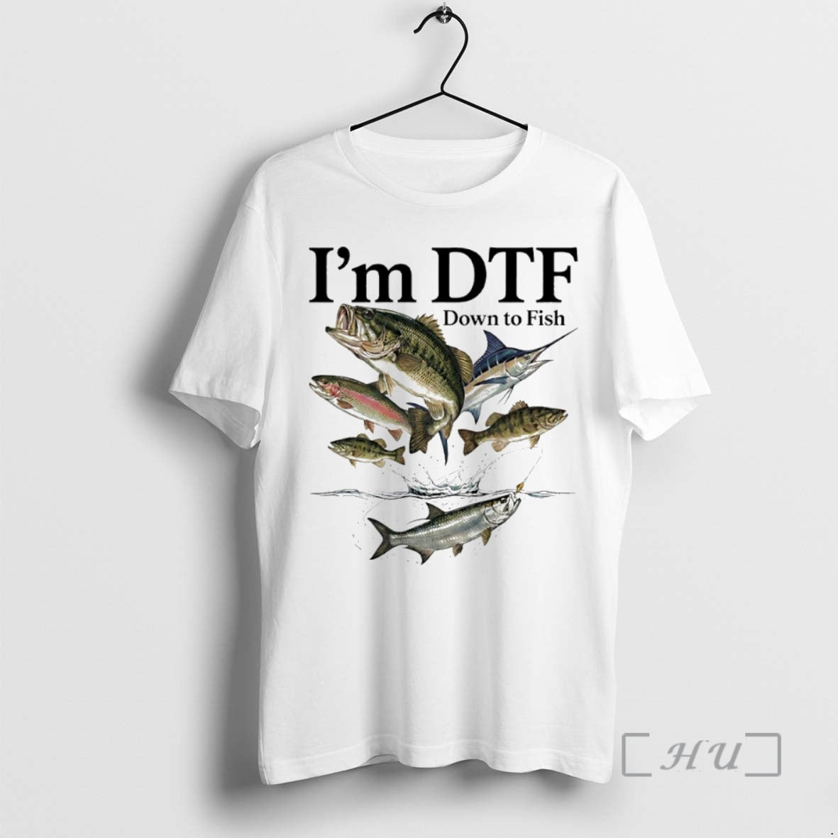 Officials Im Dtf Down To Fish Circle T-Shirts, Hoodie, Sweatshirt | InkRitualCo.com