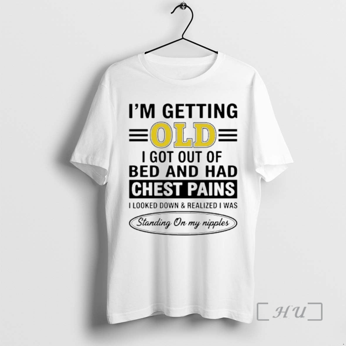 Officials Im Getting Old I Got Out Of Bed And Had Chest Pains I Looked T-Shirts, Hoodie, Sweatshirt | InkRitualCo.com