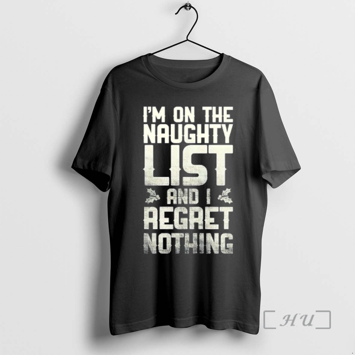 Officials Im On The Naughty List And I Regret Nothing Retro Premium T Shirts Sweater Hoodie, Sweatshirt | InkRitualCo.com