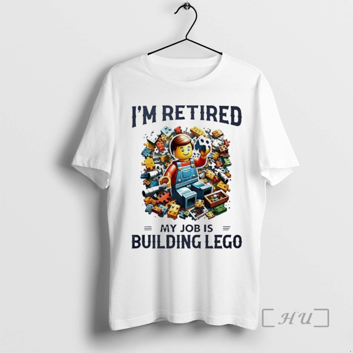 Officials Im Retired My Job Is Building Lego Graphic T-Shirts, Hoodie, Sweatshirt | InkRitualCo.com