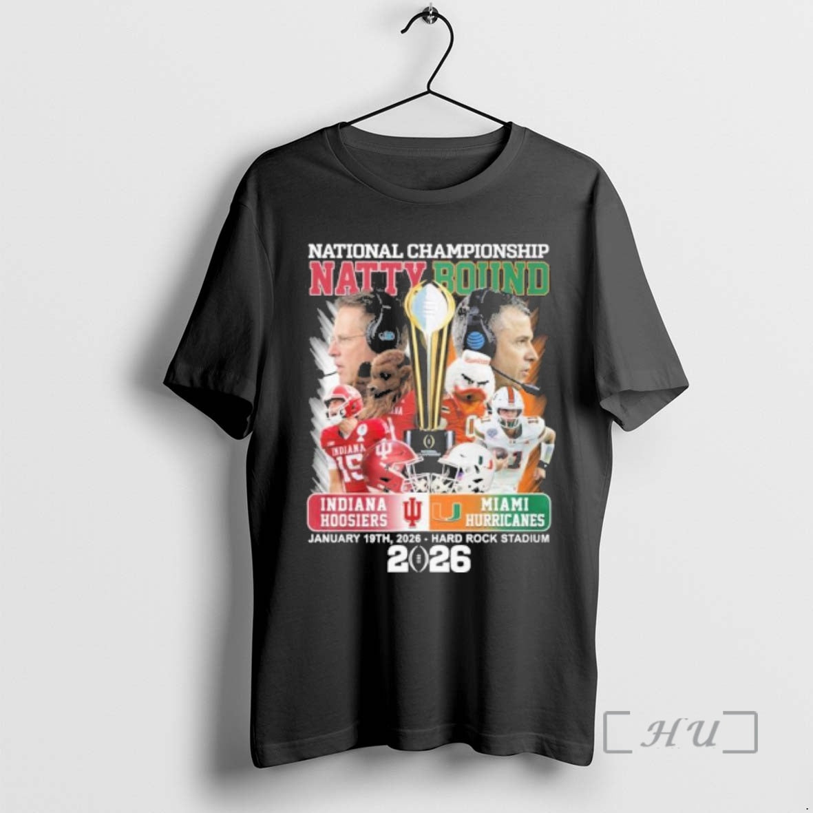 Officials Indiana Vs Miami 2026 National Championship Natty Bound Matchup T-Shirts, Hoodie, Sweatshirt | InkRitualCo.com