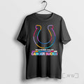 Officials Indianapolis Colts Football Whatever Color Cancer Sucks Logo Colors T-Shirts, Hoodie, Sweatshirt | InkRitualCo.com