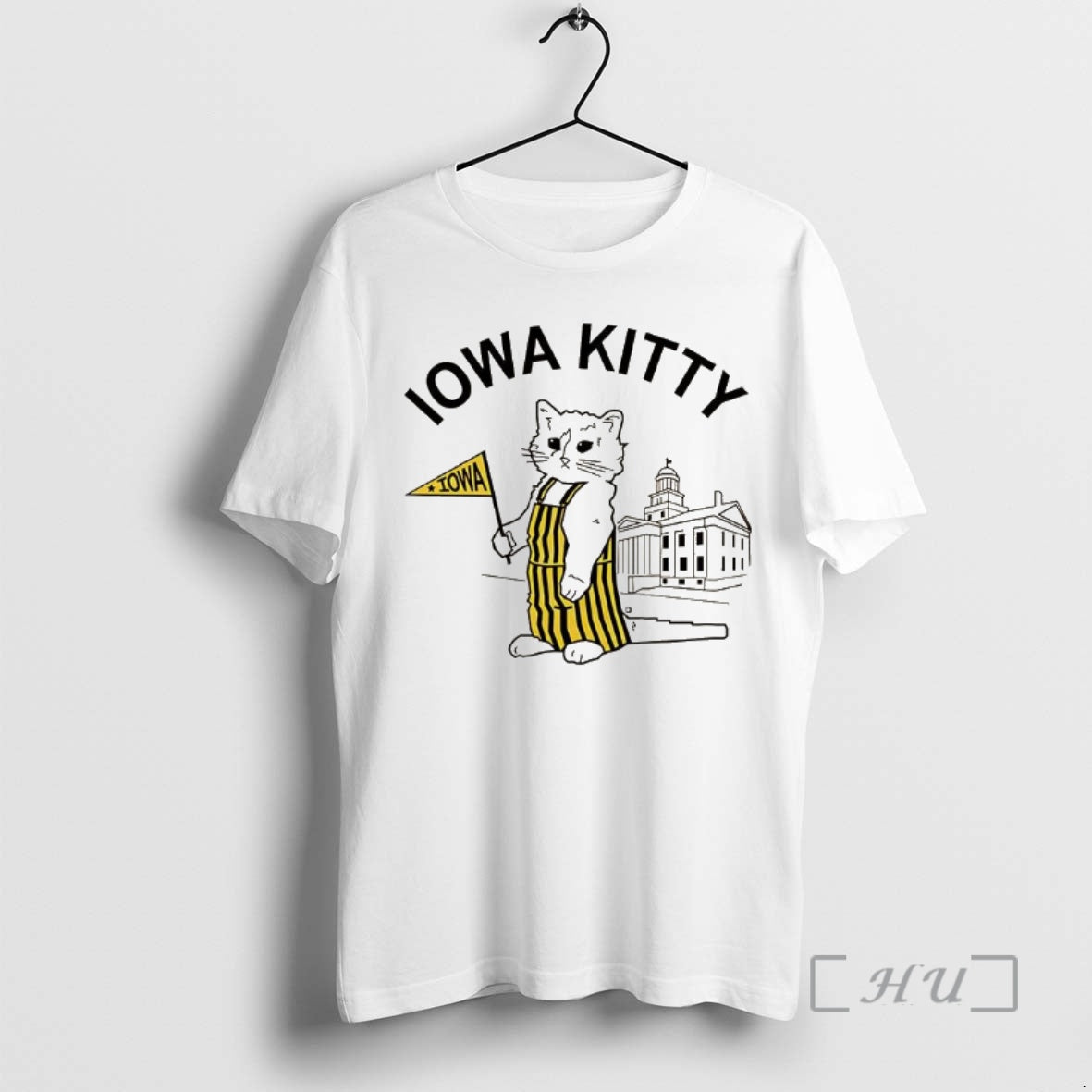 Officials Iowa Kitty Campus Sketch T-Shirts, Hoodie, Sweatshirt | InkRitualCo.com
