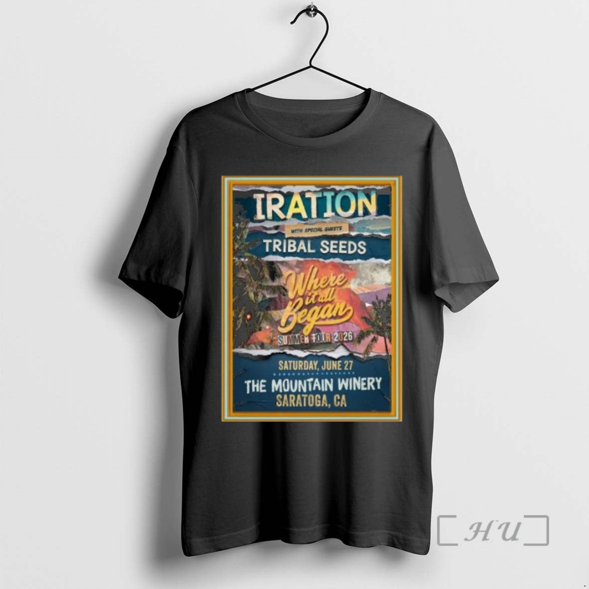 Officials Iration Saratoga Ca June 27 2026 Concert T-Shirts, Hoodie, Sweatshirt | InkRitualCo.com