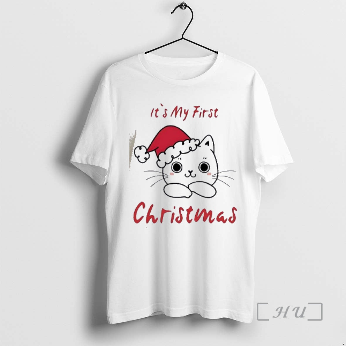 Officials Its My First Christmas Cute Cat T-Shirts, Hoodie, Sweatshirt | InkRitualCo.com
