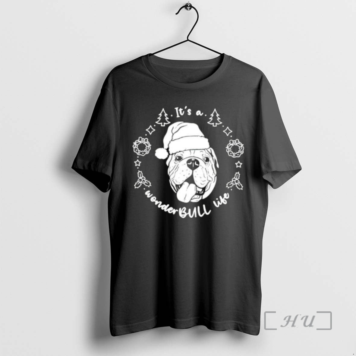 Officials Its A Wonder Bull Life Bulldog Santa T-Shirts, Hoodie, Sweatshirt | InkRitualCo.com