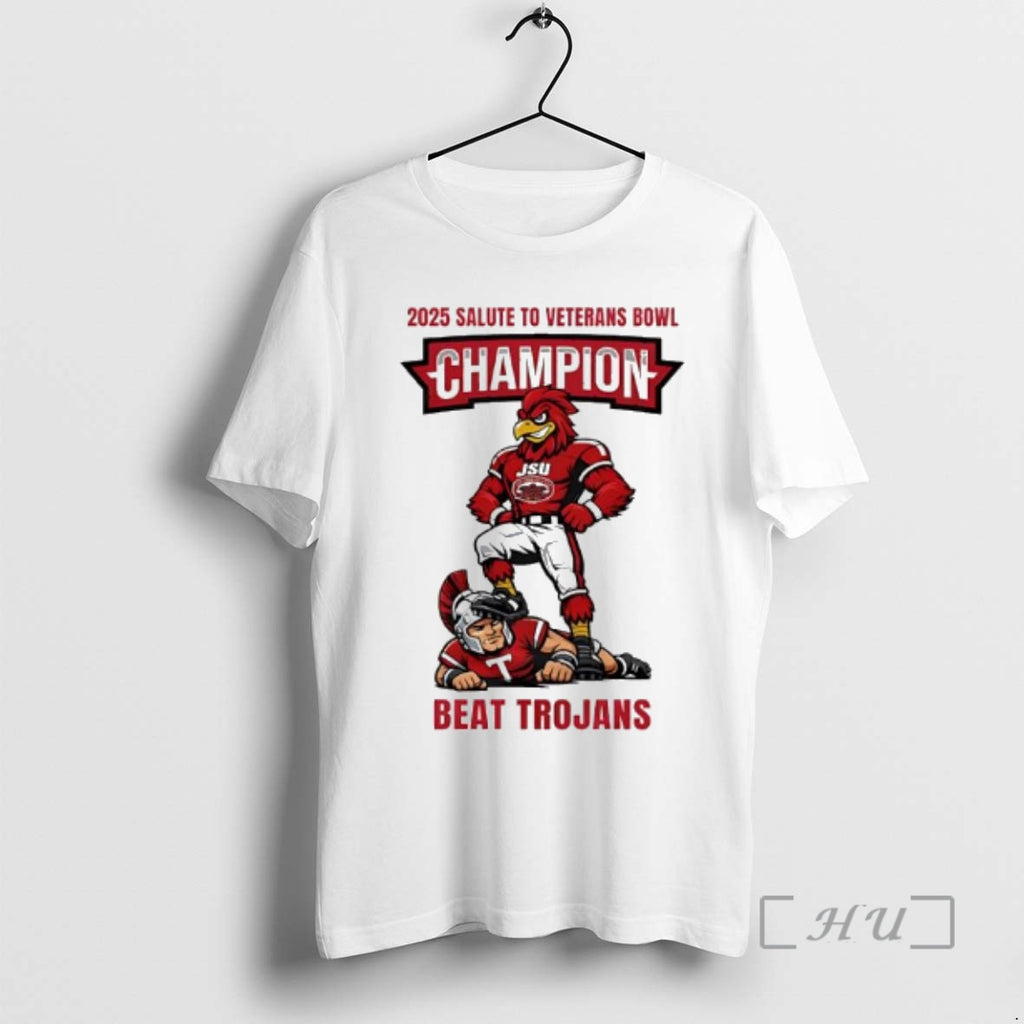 Officials Jsu Beat Trojans 2025 Salute To Veterans Bowl Champion T-Shirts, Hoodie, Sweatshirt | InkRitualCo.com