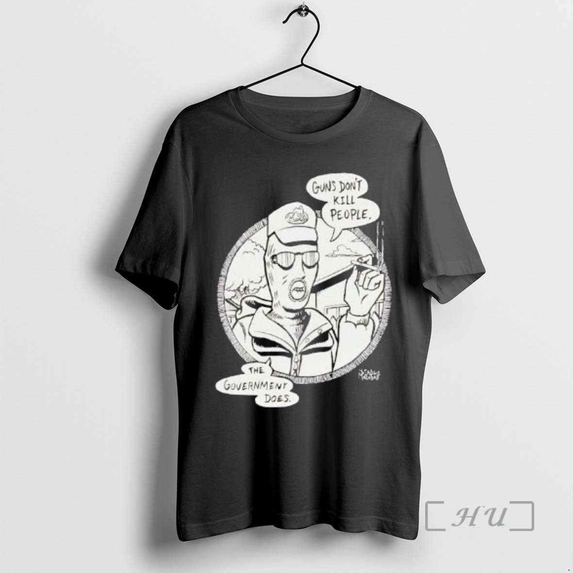 Officials Jablo Macabre Guns Dont Kill People The Government Does T-Shirts, Hoodie, Sweatshirt | InkRitualCo.com