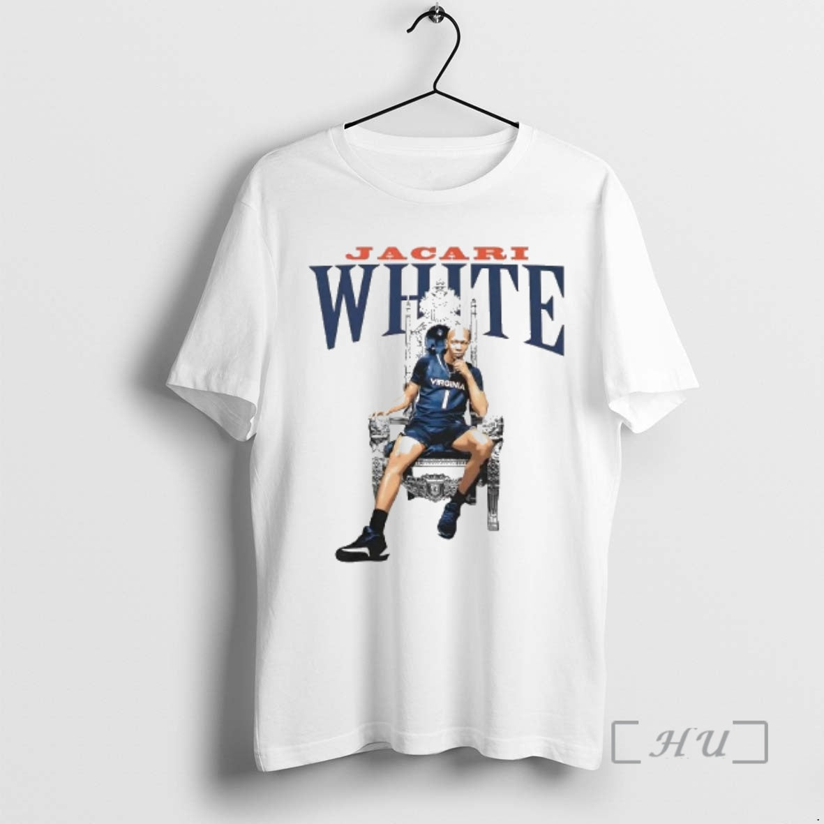Officials Jacari White Portrait The King Virginia Cavaliers T-Shirts, Hoodie, Sweatshirt | InkRitualCo.com