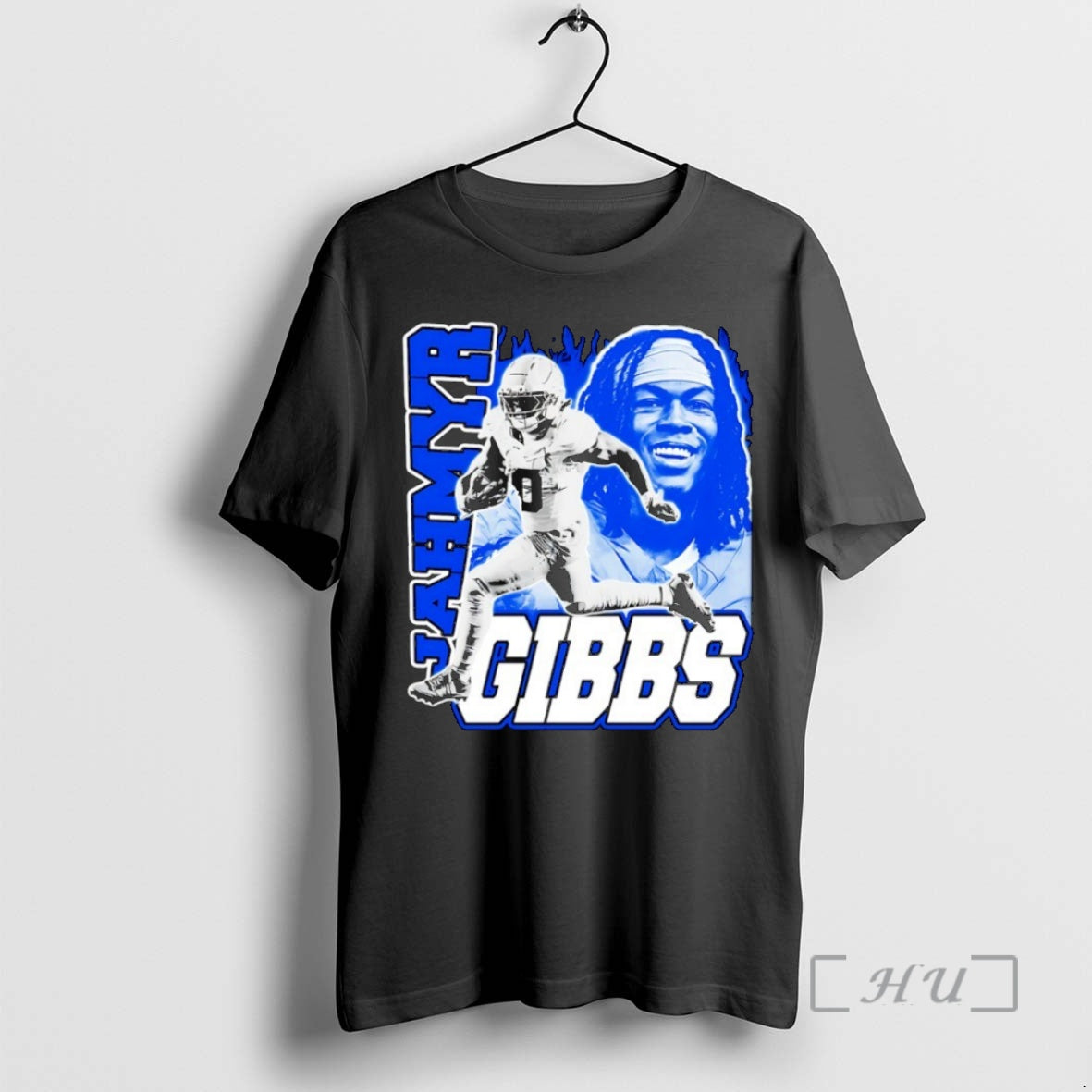 Officials Jahmyr Gibbs Detroit Lions Football Graphic T-Shirts, Hoodie, Sweatshirt | InkRitualCo.com