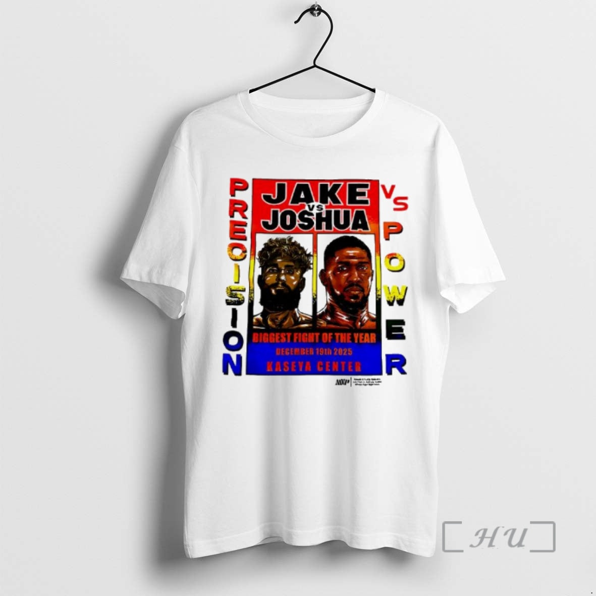 Officials Jake Vs Joshua Precision Vs Power Biggest Fight Of The Year Premium T Shirts Hoodie, Sweatshirt | InkRitualCo.com