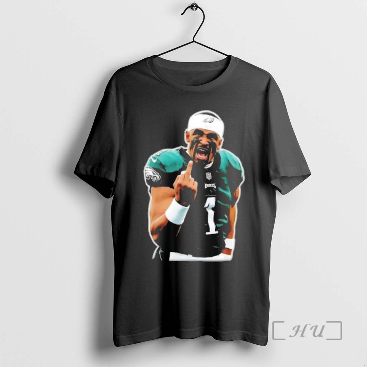 Officials Jalen Hurts Screaming Middle Finger T-Shirts, Hoodie, Sweatshirt | InkRitualCo.com