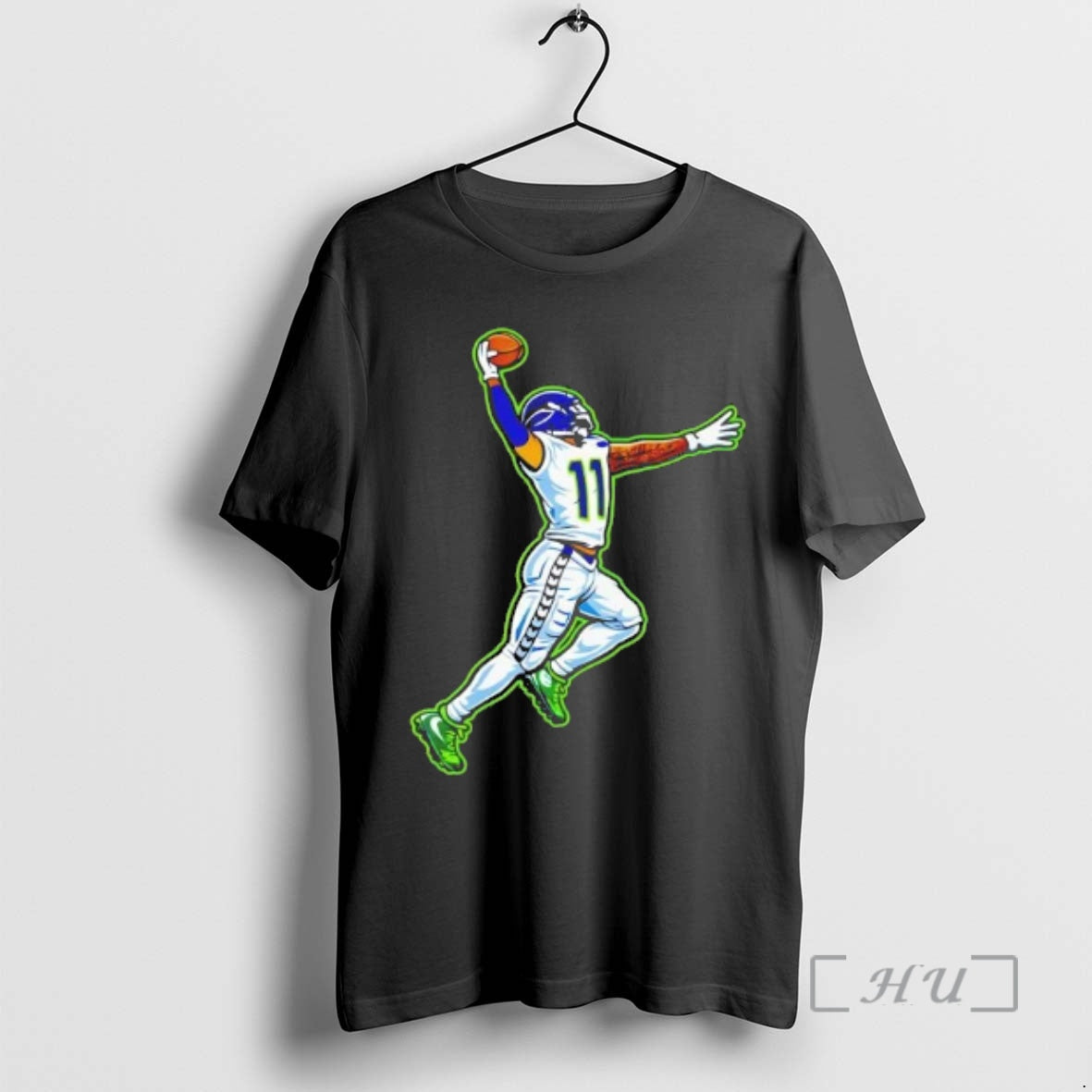 Officials Jaxon Smith Njigba Jump Catch Touchdown Celebration T-Shirts, Hoodie, Sweatshirt | InkRitualCo.com