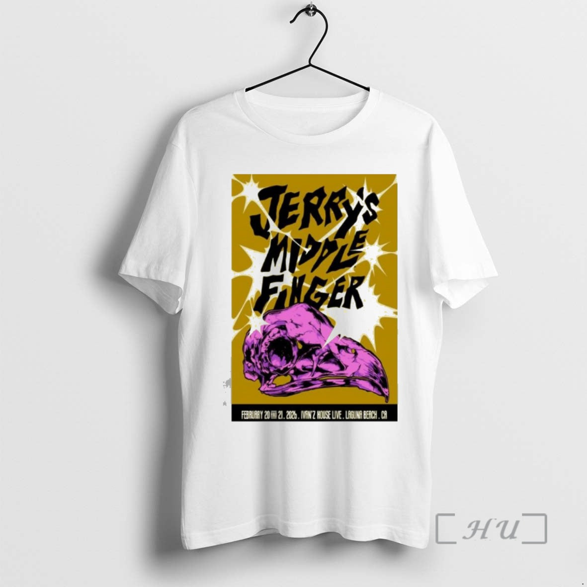 Officials Jerrys Middle Finger Ivanz House Live February 2026 T-Shirts, Hoodie, Sweatshirt | InkRitualCo.com
