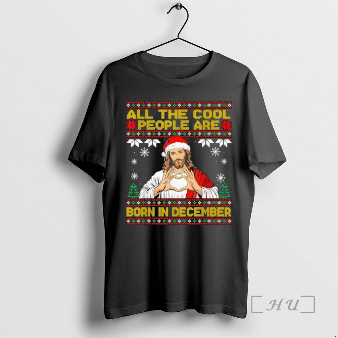 Officials Jesus Cool People Are Born In December Christian Christmas T-Shirts, Hoodie, Sweatshirt | InkRitualCo.com