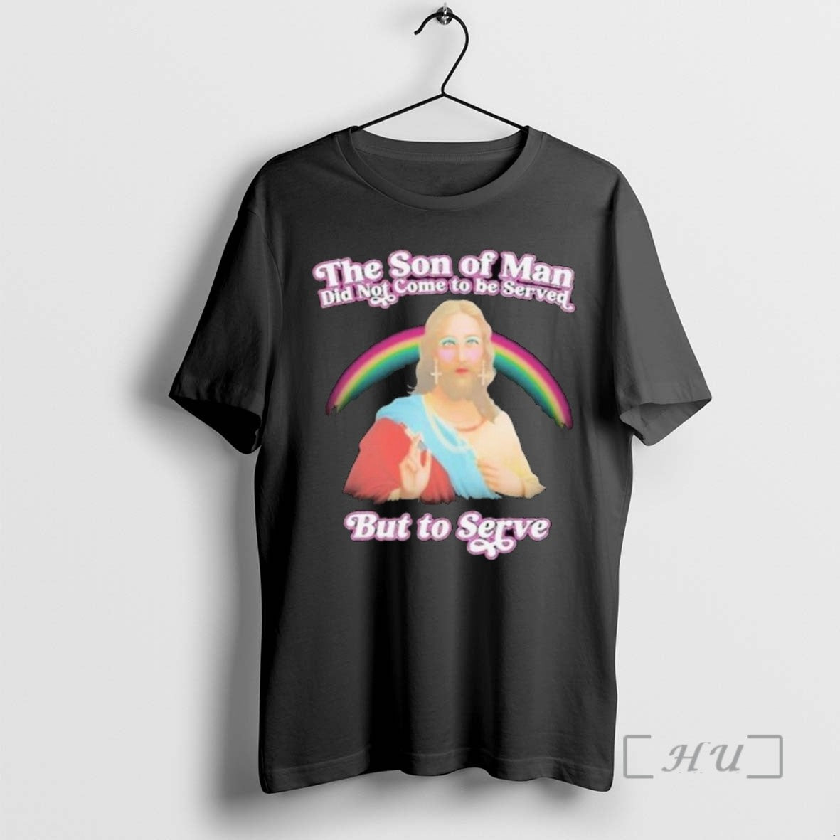Officials Jesus The Son Of Man Did Not Came To Serve But To Serve Rainbow T-Shirts, Hoodie, Sweatshirt | InkRitualCo.com