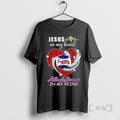 Officials Jesus In My Heart Atlanta Braves In My Veins T-Shirts, Hoodie, Sweatshirt | InkRitualCo.com