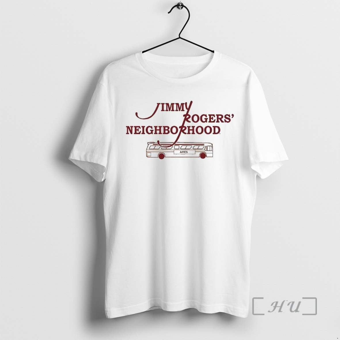Officials Jimmy Rogers Neighborhood Tv Series Bus Retro T-Shirts, Hoodie, Sweatshirt | InkRitualCo.com