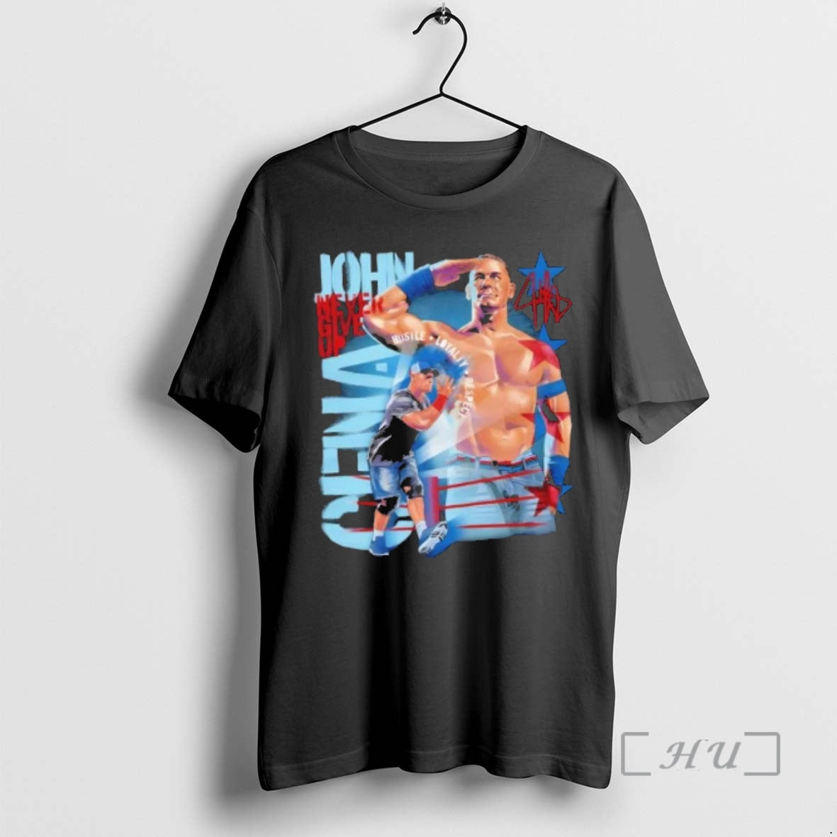 Officials John Cena Never Give Up Salute Signature T-Shirts, Hoodie, Sweatshirt | InkRitualCo.com