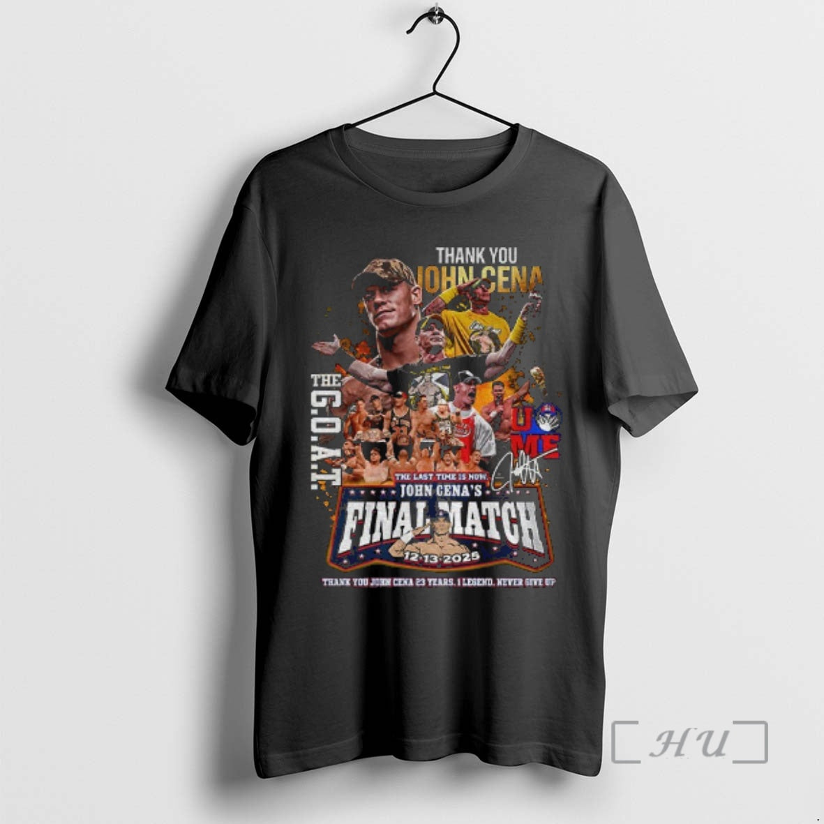 Officials John Cena Thank You The Goat The Last Time Is Now Final Match 12 T-Shirts, Hoodie, Sweatshirt | InkRitualCo.com