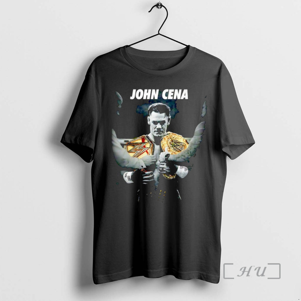 Officials John Cena Two Cup Champions Graphic Christmas T-Shirts, Hoodie, Sweatshirt | InkRitualCo.com