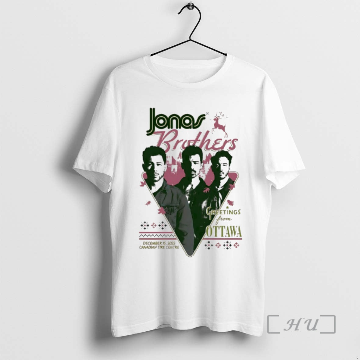Officials Jonas Brothers Greetings From Ottawa Canadian Tire Centre 2025 T-Shirts, Hoodie, Sweatshirt | InkRitualCo.com