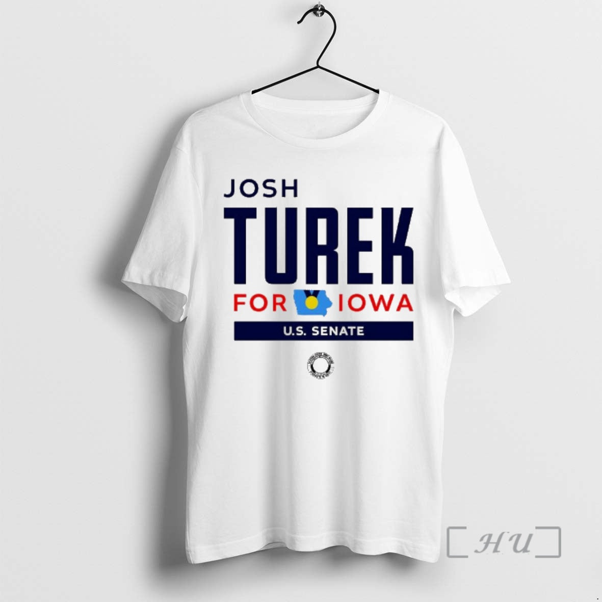 Officials Josh Turek For Iowa Square Logo T-Shirts, Hoodie, Sweatshirt | InkRitualCo.com