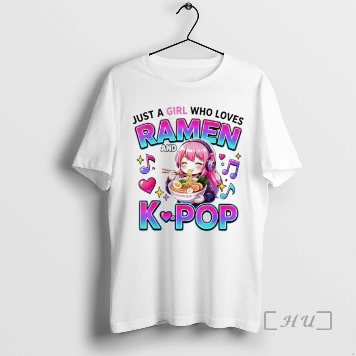 Officials Just A Girl Who Loves Anime Ramen And K Pop Premium T Shirts Sweater Hoodie, Sweatshirt | InkRitualCo.com