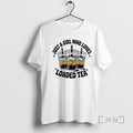 Officials Just A Girl Who Loves Loaded Tea Graphic T-Shirts, Hoodie, Sweatshirt | InkRitualCo.com