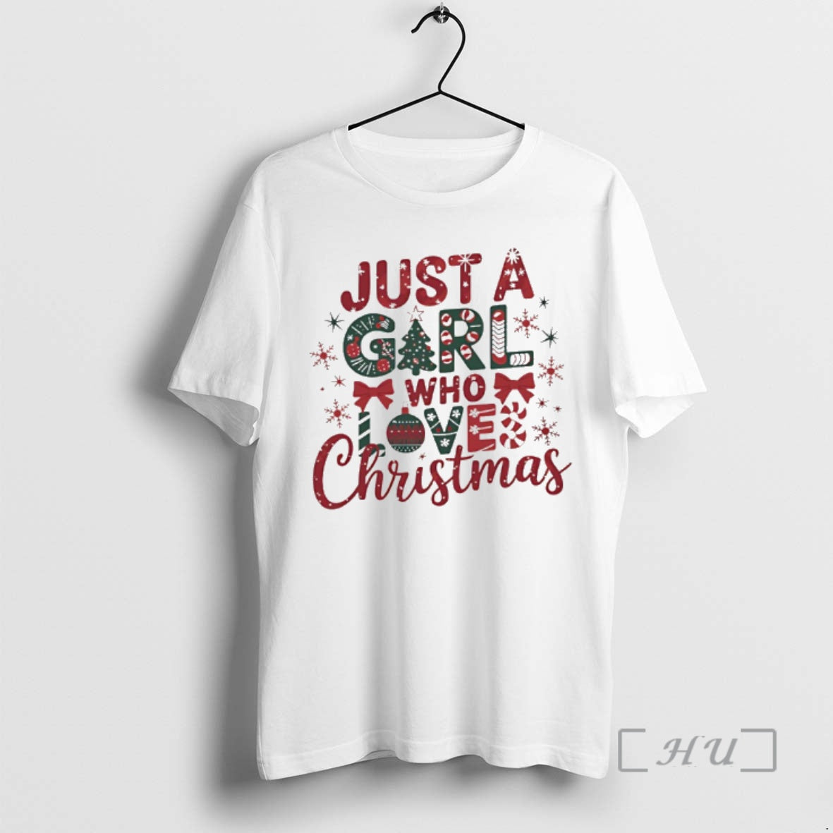 Officials Just A Girl Who Love Christmas T-Shirts, Hoodie, Sweatshirt | InkRitualCo.com