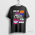 Officials Just An Arizona Girl In A Arkansas World T-Shirts, Hoodie, Sweatshirt | InkRitualCo.com