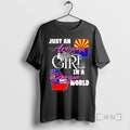 Officials Just An Arizona Girl In A Georgia World T-Shirts, Hoodie, Sweatshirt | InkRitualCo.com